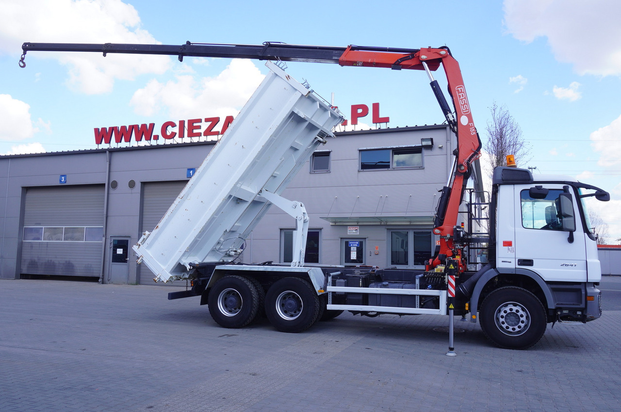 MERCEDES-BENZ Actros 2641 6×4 E5 / Crane / Dumper / 110000 km! - Грузовик бортовой/ Платформа, Автоманипулятор: фото 3 MERCEDES-BENZ Actros 2641 6×4 E5 / Crane / Dumper / 110000 km! - Грузовик бортовой/ Платформа, Автоманипулятор: фото 3