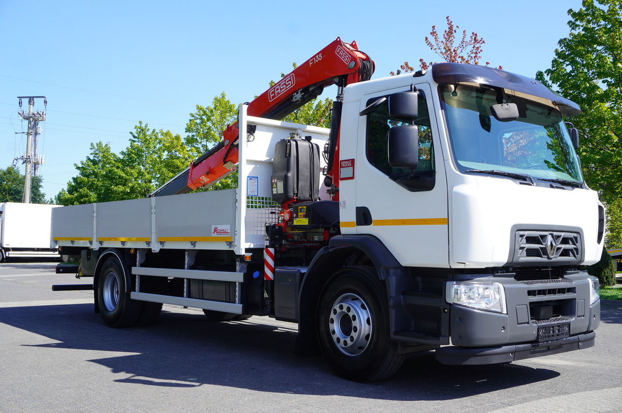 RENAULT C280 DTI 8 / FASSI crane 5.6 T / range 8 m / Flatbed 15 EPAL - Автоманипулятор: фото 5 RENAULT C280 DTI 8 / FASSI crane 5.6 T / range 8 m / Flatbed 15 EPAL - Автоманипулятор: фото 5