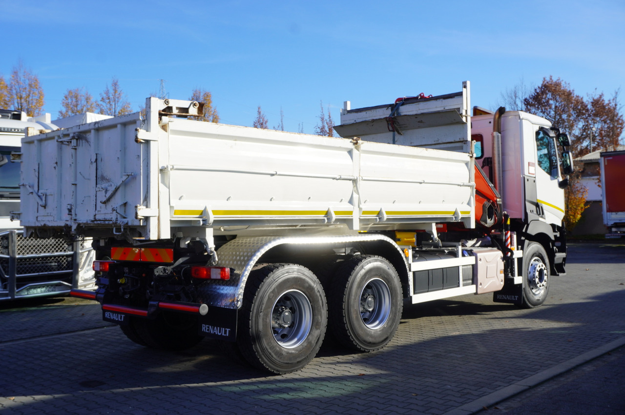 RENAULT C380 E6 6×4 / HDS Fassi F135 2700 MTH / Range 8 m / 5.6 t lifting capacity / 3-side tipper / Bortmatic - Автоманипулятор: фото 4 RENAULT C380 E6 6×4 / HDS Fassi F135 2700 MTH / Range 8 m / 5.6 t lifting capacity / 3-side tipper / Bortmatic - Автоманипулятор: фото 4