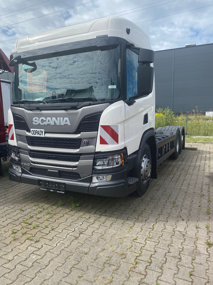 SCANIA P 340 B6x2*4NA / chassis frame / steering axle / CNG / large cab / 8 units - Грузовик-шасси: фото 2 SCANIA P 340 B6x2*4NA / chassis frame / steering axle / CNG / large cab / 8 units - Грузовик-шасси: фото 2