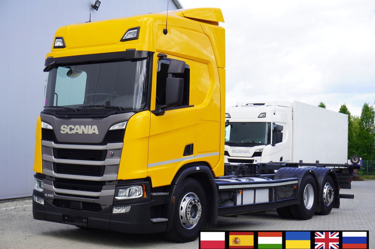 SCANIA R450 6x2 / BDF / 2022 / GVM 65 tons - Грузовик-контейнеровоз/ Сменный кузов: фото 1 SCANIA R450 6x2 / BDF / 2022 / GVM 65 tons - Грузовик-контейнеровоз/ Сменный кузов: фото 1