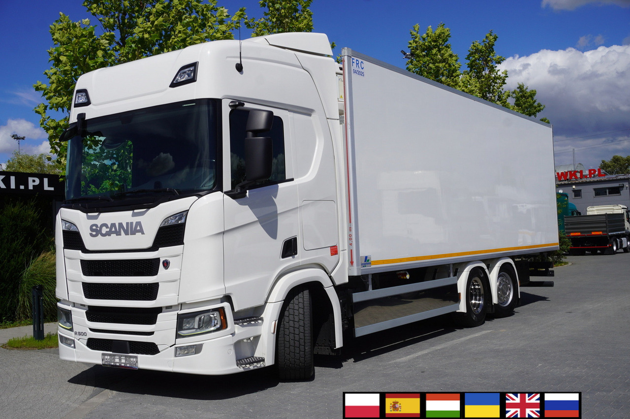 SCANIA R500 / Lecapitaine refrigerator 20 EPAL / Carrier Supra 950 / Steered 3rd axle - Рефрижератор: фото 1 SCANIA R500 / Lecapitaine refrigerator 20 EPAL / Carrier Supra 950 / Steered 3rd axle - Рефрижератор: фото 1