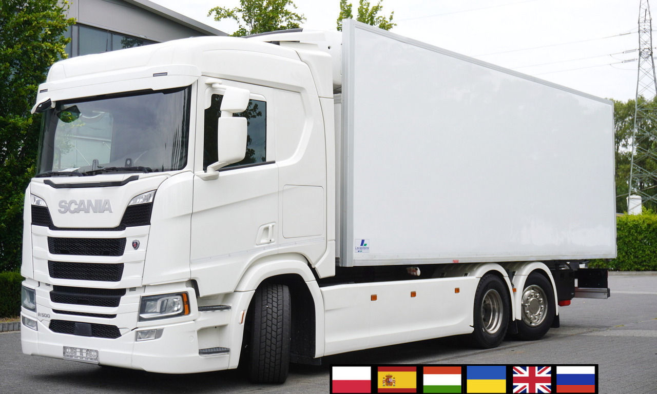 SCANIA R500 / Lecapitaine refrigerator / Carrier Supra 950 / steered 3rd axle - Рефрижератор: фото 1 SCANIA R500 / Lecapitaine refrigerator / Carrier Supra 950 / steered 3rd axle - Рефрижератор: фото 1