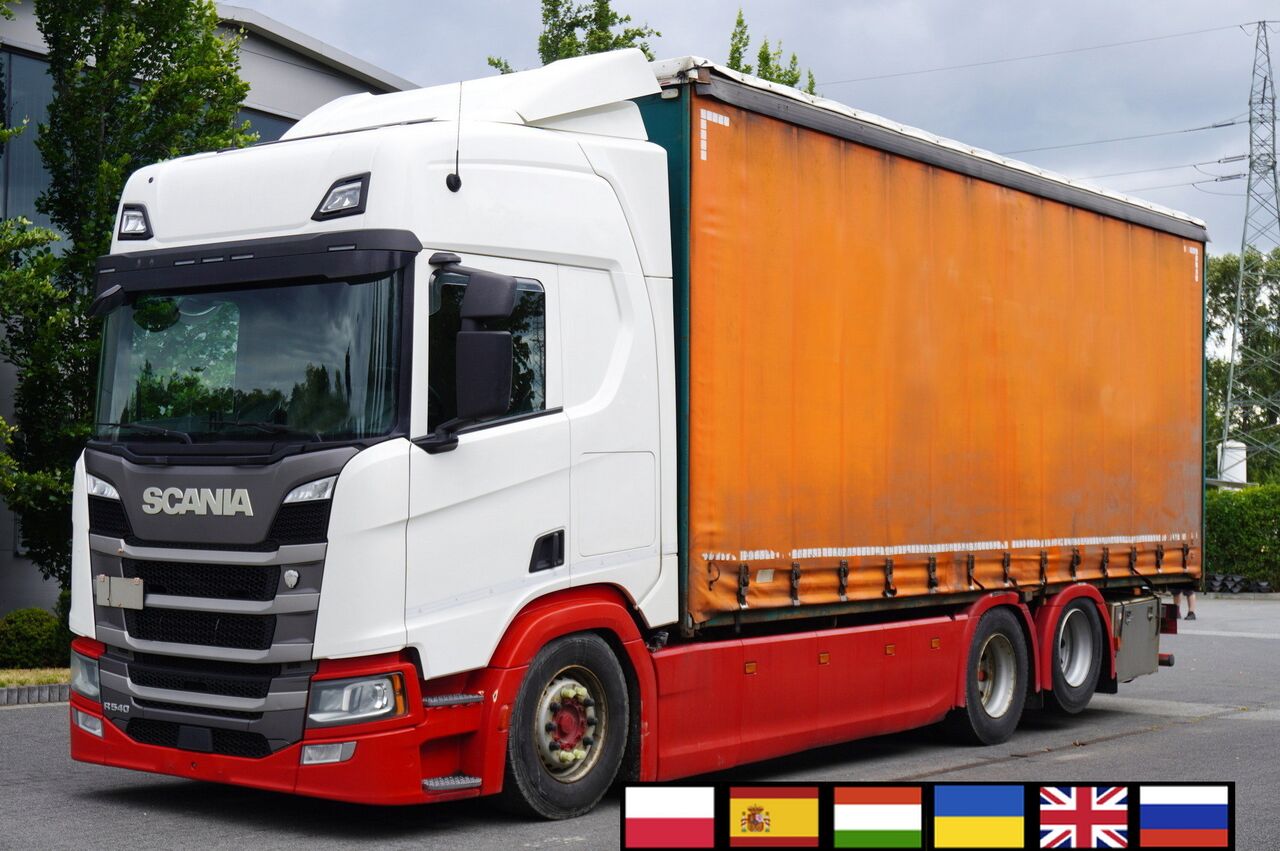 SCANIA R540 - Тентованный грузовик: фото 1 SCANIA R540 - Тентованный грузовик: фото 1