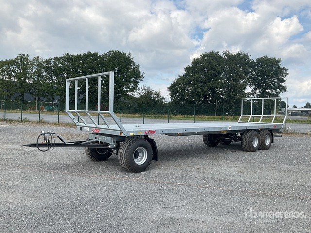 2023 Fliegl DPW180 Tri/A (Unused) Bale Wagon - Сельскохозяйственный прицеп-платформа: фото 1 2023 Fliegl DPW180 Tri/A (Unused) Bale Wagon - Сельскохозяйственный прицеп-платформа: фото 1