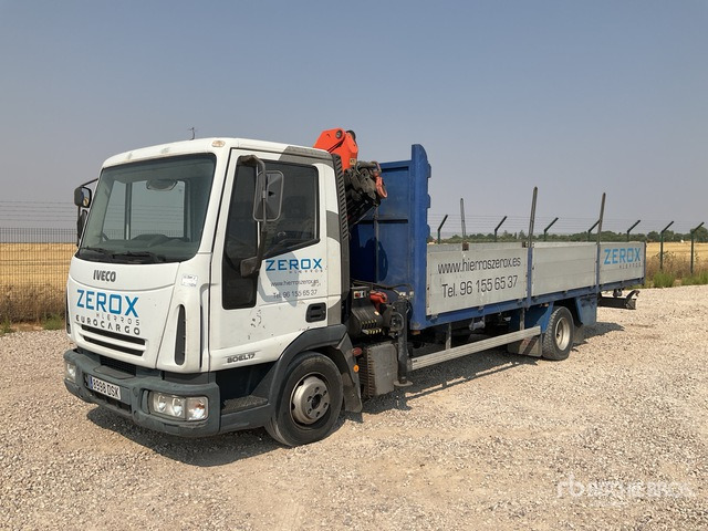 2005 Iveco Eurocargo 170 2005 Palfinger PK6500 on 4x2 Flatbed Truck with Crane - Грузовик бортовой/ Платформа, Автоманипулятор: фото 3 2005 Iveco Eurocargo 170 2005 Palfinger PK6500 on 4x2 Flatbed Truck with Crane - Грузовик бортовой/ Платформа, Автоманипулятор: фото 3