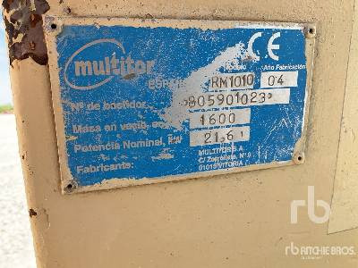 MULTITOR RM1010 - Дорожный каток: фото 5 MULTITOR RM1010 - Дорожный каток: фото 5