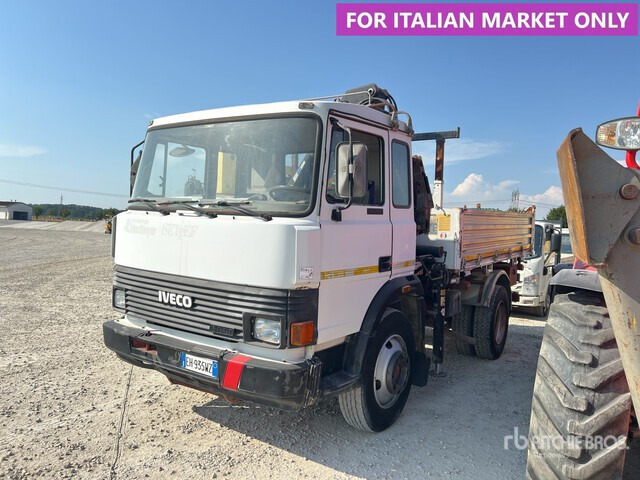 1987 Iveco 135 Hiab 092-3 2900 kg Articulated ... Dump Truck with Crane - Косилка-измельчитель/ Мульчер: фото 1 1987 Iveco 135 Hiab 092-3 2900 kg Articulated ... Dump Truck with Crane - Косилка-измельчитель/ Мульчер: фото 1