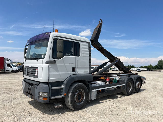 2002 MAN TGA 460 6x2 Roll-Off Truck - Косилка-измельчитель/ Мульчер: фото 1 2002 MAN TGA 460 6x2 Roll-Off Truck - Косилка-измельчитель/ Мульчер: фото 1