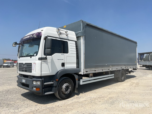 2008 MAN TGM18.280 4x2 Curtain Side Truck - Косилка-измельчитель/ Мульчер: фото 3 2008 MAN TGM18.280 4x2 Curtain Side Truck - Косилка-измельчитель/ Мульчер: фото 3