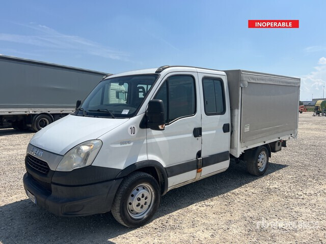 2012 Iveco 35S15 Crew Cab (Inoperable) Curtain Side Truck - Косилка-измельчитель/ Мульчер: фото 2 2012 Iveco 35S15 Crew Cab (Inoperable) Curtain Side Truck - Косилка-измельчитель/ Мульчер: фото 2