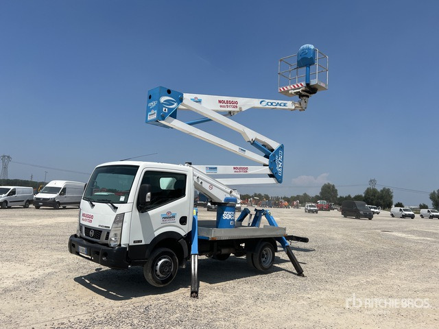 2014 Nissan Cabstar 35.12 2014 Socage DA320 20 m on Bucket Truck - Грузовик с подъемником: фото 1 2014 Nissan Cabstar 35.12 2014 Socage DA320 20 m on Bucket Truck - Грузовик с подъемником: фото 1
