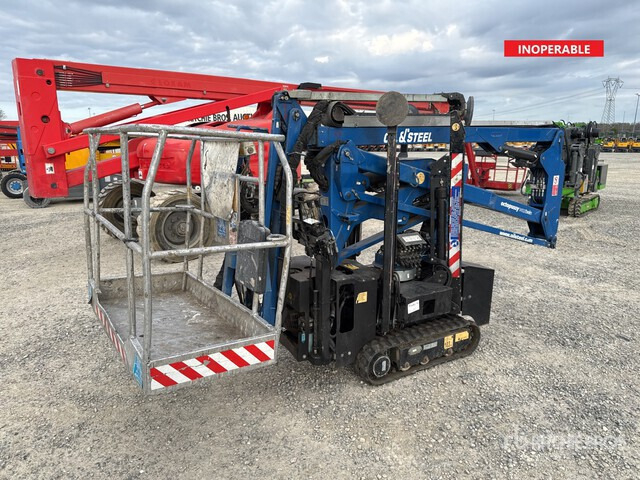 2014 Oil & Steel Octopussy 14-12 Twin Crawler (Inoperable) Articulating Boom Lift - Спайдер-вышка: фото 1 2014 Oil & Steel Octopussy 14-12 Twin Crawler (Inoperable) Articulating Boom Lift - Спайдер-вышка: фото 1