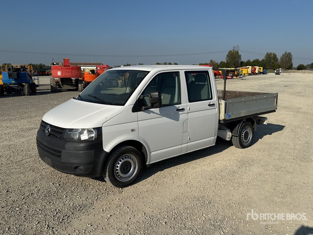 2014 Volkswagen Transporter Crew Cab Flatbed Truck - Малотоннажный бортовой грузовик: фото 1 2014 Volkswagen Transporter Crew Cab Flatbed Truck - Малотоннажный бортовой грузовик: фото 1
