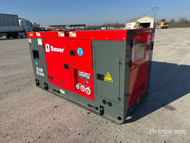 2025 Bauer Generatoren GFS-16 ATS 16kW/20kVA (Unused) Generator Set - Электрогенератор: фото 1 2025 Bauer Generatoren GFS-16 ATS 16kW/20kVA (Unused) Generator Set - Электрогенератор: фото 1