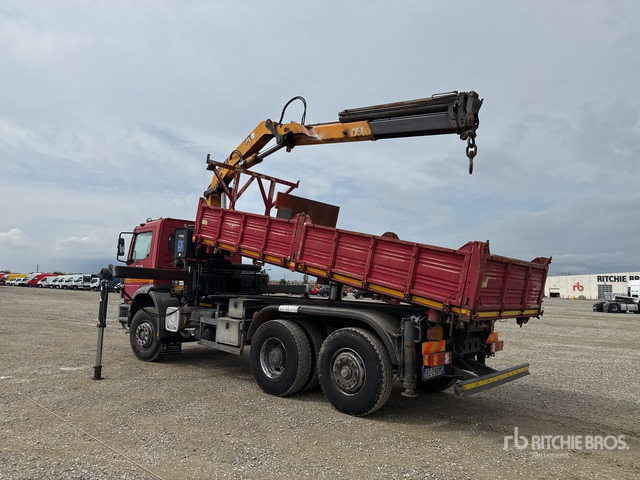 Mercedes-Benz Atego 1828 Autocarro ribaltabile con gru - Самосвал, Автоманипулятор: фото 4 Mercedes-Benz Atego 1828 Autocarro ribaltabile con gru - Самосвал, Автоманипулятор: фото 4