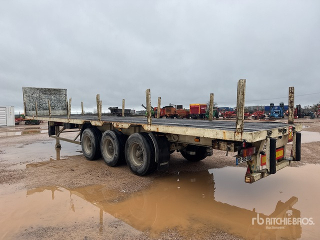 1995 Lecitrailer 3E20 Tri/A Semi-Remorque Plateau 3 E ... Flatbed Trailer - Прицеп бортовой/ Платформа: фото 2 1995 Lecitrailer 3E20 Tri/A Semi-Remorque Plateau 3 E ... Flatbed Trailer - Прицеп бортовой/ Платформа: фото 2