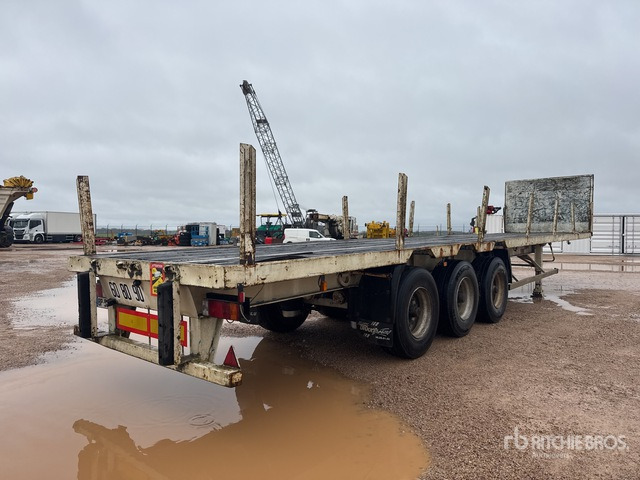 1995 Lecitrailer 3E20 Tri/A Semi-Remorque Plateau 3 E ... Flatbed Trailer - Прицеп бортовой/ Платформа: фото 3 1995 Lecitrailer 3E20 Tri/A Semi-Remorque Plateau 3 E ... Flatbed Trailer - Прицеп бортовой/ Платформа: фото 3