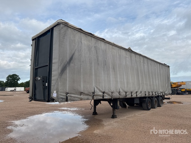 2003 Asca S319DB Tri/A Remorque A Rideaux Coulis ... Curtain Side Trailer - Тентованный полуприцеп: фото 2 2003 Asca S319DB Tri/A Remorque A Rideaux Coulis ... Curtain Side Trailer - Тентованный полуприцеп: фото 2