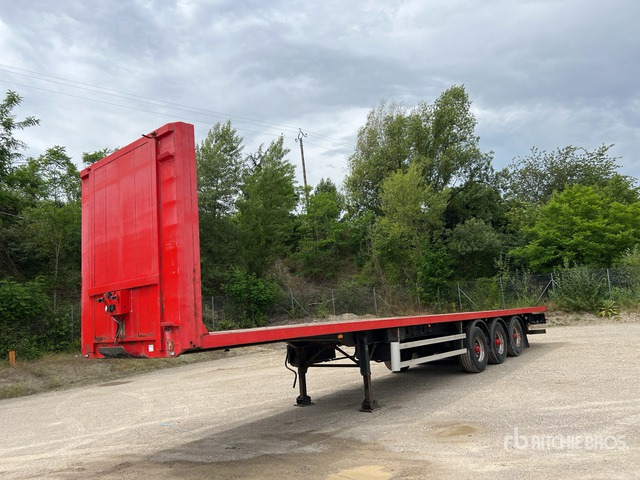 2009 Lecitrailer 13.40 m Tri/A Semi-Remorque Pla ... Flatbed Trailer - Прицеп бортовой/ Платформа: фото 1 2009 Lecitrailer 13.40 m Tri/A Semi-Remorque Pla ... Flatbed Trailer - Прицеп бортовой/ Платформа: фото 1