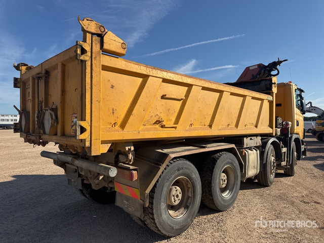 2009 Scania G420 2008 HMF 1720K2 3610 kg Articul ... Dump Truck with Crane - Самосвал, Автоманипулятор: фото 3 2009 Scania G420 2008 HMF 1720K2 3610 kg Articul ... Dump Truck with Crane - Самосвал, Автоманипулятор: фото 3