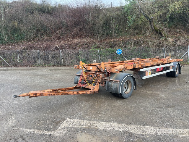 2010 ADOC R2E19CMT 7 m T/A Remorque Ampliroll 2 Es ... Container Trailer - Прицеп-контейнеровоз/ Сменный кузов: фото 1 2010 ADOC R2E19CMT 7 m T/A Remorque Ampliroll 2 Es ... Container Trailer - Прицеп-контейнеровоз/ Сменный кузов: фото 1