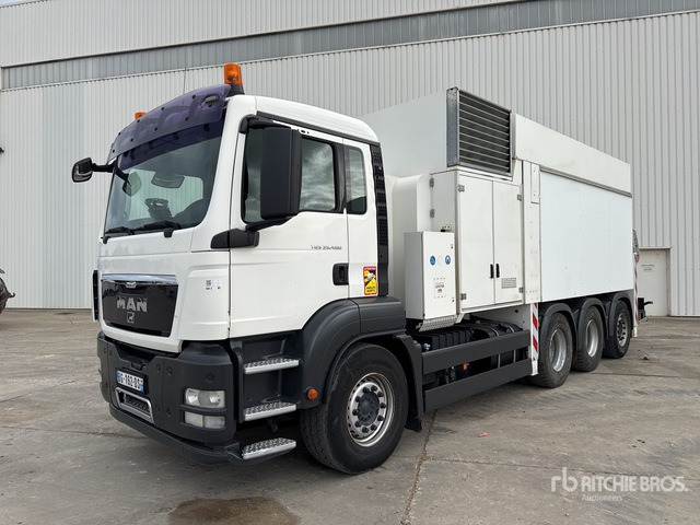 2011 MAN TGS35.480 2010 MTS 4A14T36.000V on 8x4 Ca ... Vacuum Excavator Truck - Ассенизатор: фото 2 2011 MAN TGS35.480 2010 MTS 4A14T36.000V on 8x4 Ca ... Vacuum Excavator Truck - Ассенизатор: фото 2