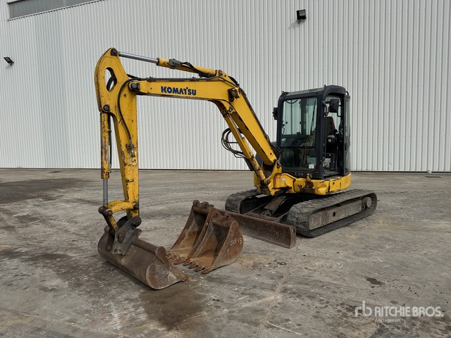 2014 Komatsu PC55MR-3 Mini-Pelle Mini Excavator: <6.6t - Мини-экскаватор: фото 2 2014 Komatsu PC55MR-3 Mini-Pelle Mini Excavator: <6.6t - Мини-экскаватор: фото 2