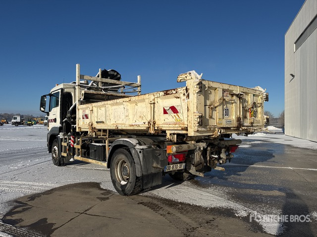 2014 MAN TGS18.360 2013 Fassi F135A 4450 kg on 4x2 ... Dump Truck with Crane - Самосвал: фото 3 2014 MAN TGS18.360 2013 Fassi F135A 4450 kg on 4x2 ... Dump Truck with Crane - Самосвал: фото 3