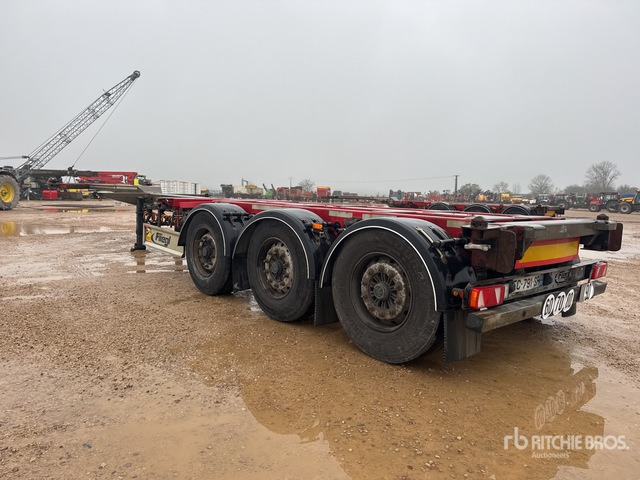 2016 Fliegl Tri/A Extendable Semi-Remorque ... Container Trailer - Прицеп-контейнеровоз/ Сменный кузов: фото 2 2016 Fliegl Tri/A Extendable Semi-Remorque ... Container Trailer - Прицеп-контейнеровоз/ Сменный кузов: фото 2