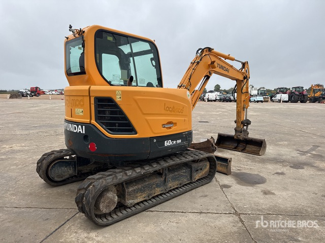 2017 Hyundai R60CR-9A Mini-Pelle Mini Excavator: <6.6t - Мини-экскаватор: фото 4 2017 Hyundai R60CR-9A Mini-Pelle Mini Excavator: <6.6t - Мини-экскаватор: фото 4