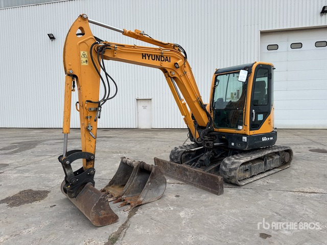 2017 Hyundai R60CR-9A Mini-Pelle Mini Excavator: <6.6t - Мини-экскаватор: фото 2 2017 Hyundai R60CR-9A Mini-Pelle Mini Excavator: <6.6t - Мини-экскаватор: фото 2