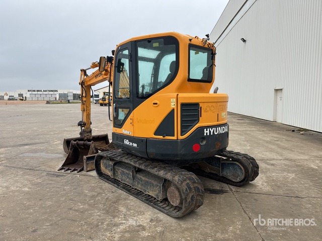 2017 Hyundai R60CR-9A Mini-Pelle Mini Excavator: <6.6t - Мини-экскаватор: фото 3 2017 Hyundai R60CR-9A Mini-Pelle Mini Excavator: <6.6t - Мини-экскаватор: фото 3