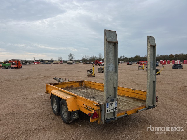 2020 Gourdon VPR350 3500 kg T/A Remorque 2 Essieux Equipment Trailer - Низкорамный прицеп: фото 2 2020 Gourdon VPR350 3500 kg T/A Remorque 2 Essieux Equipment Trailer - Низкорамный прицеп: фото 2