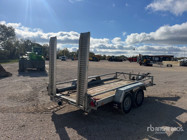 2022 Gourdon GPA350 T/A Remorque 2 Essieux Equipment Trailer - Низкорамный прицеп: фото 3 2022 Gourdon GPA350 T/A Remorque 2 Essieux Equipment Trailer - Низкорамный прицеп: фото 3
