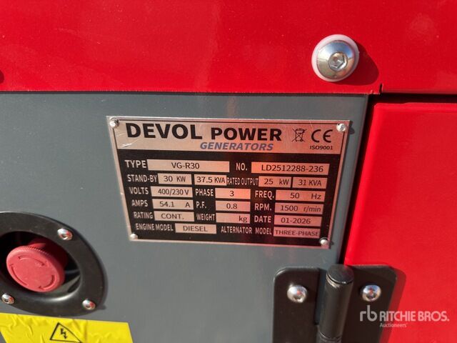 Devol VG-R30 Generator Set - Электрогенератор: фото 5 Devol VG-R30 Generator Set - Электрогенератор: фото 5