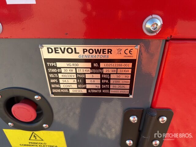 Devol VG-R30 Generator Set - Электрогенератор: фото 5 Devol VG-R30 Generator Set - Электрогенератор: фото 5