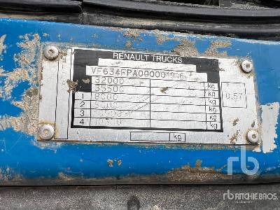 RENAULT KERAX 380 8x4 Camion Malaxeur - Автобетоносмеситель: фото 1 RENAULT KERAX 380 8x4 Camion Malaxeur - Автобетоносмеситель: фото 1