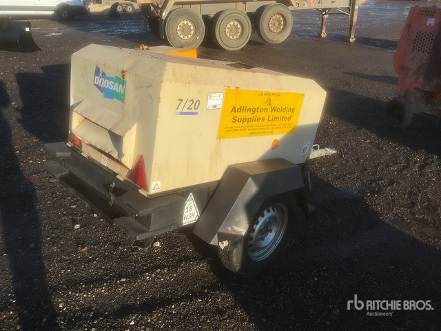 2013 Doosan 720 Mobile (Inoperable) Air Compressor - Воздушный компрессор: фото 3 2013 Doosan 720 Mobile (Inoperable) Air Compressor - Воздушный компрессор: фото 3
