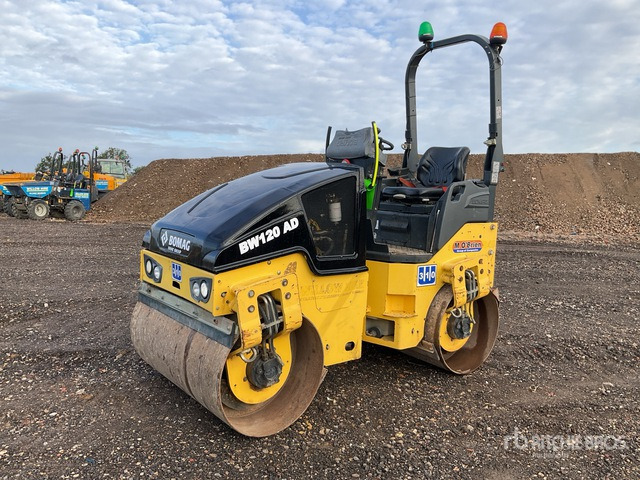 2015 Bomag 120AD-5 Double Drum Roller - Каток: фото 1 2015 Bomag 120AD-5 Double Drum Roller - Каток: фото 1