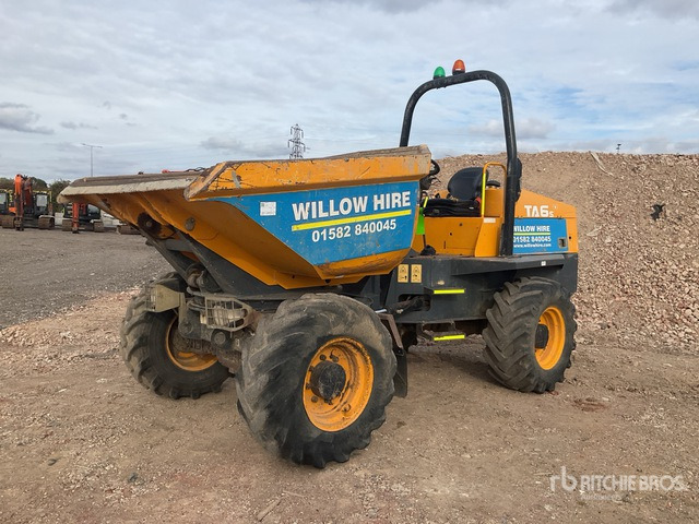 2015 Terex TA6S 6 ton 4x4 Swivel Dumper - Внедорожный самосвал: фото 2 2015 Terex TA6S 6 ton 4x4 Swivel Dumper - Внедорожный самосвал: фото 2