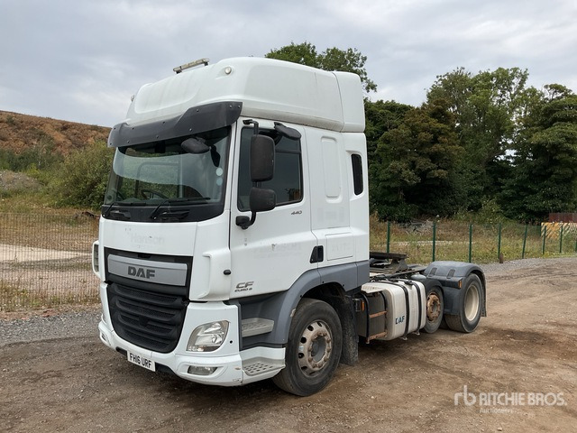 Косилка-измельчитель/ Мульчер 2016 DAF CF440 6x2 T/A Sleeper Truck Tractor: фото 1