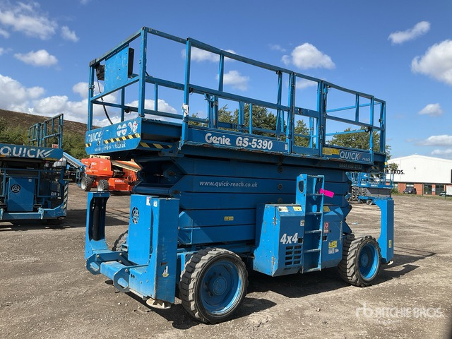 2016 Genie GS5390 4x4 Diesel Scissor Lift - Ножничный подъемник: фото 1 2016 Genie GS5390 4x4 Diesel Scissor Lift - Ножничный подъемник: фото 1