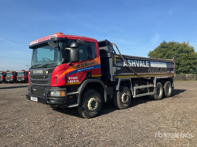 2017 Scania P410 8x4 Twin-Steer Tri/A Dump Truck - Самосвал: фото 4 2017 Scania P410 8x4 Twin-Steer Tri/A Dump Truck - Самосвал: фото 4