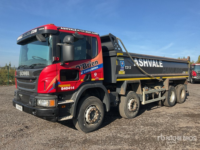 Самосвал 2018 Scania P410 8x4 Twin-Steer Tri/A Dump Truck: фото 1