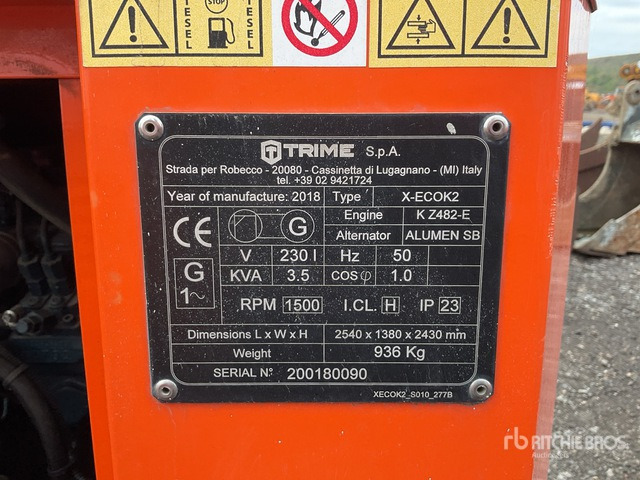 2018 Trime X-ECOK2 Light Tower Light Tower - Осветительная мачта: фото 1 2018 Trime X-ECOK2 Light Tower Light Tower - Осветительная мачта: фото 1