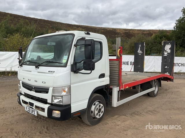 2021 Mitsubishi Canter 4x2 Flatbed Truck - Грузовик бортовой/ Платформа: фото 1 2021 Mitsubishi Canter 4x2 Flatbed Truck - Грузовик бортовой/ Платформа: фото 1