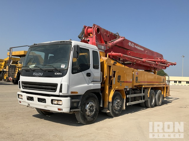 2002 Isuzu CXH50T 2003 Putzmeister M42 on 8x4 Twi ... Concrete Pump Truck - Косилка-измельчитель/ Мульчер: фото 2 2002 Isuzu CXH50T 2003 Putzmeister M42 on 8x4 Twi ... Concrete Pump Truck - Косилка-измельчитель/ Мульчер: фото 2
