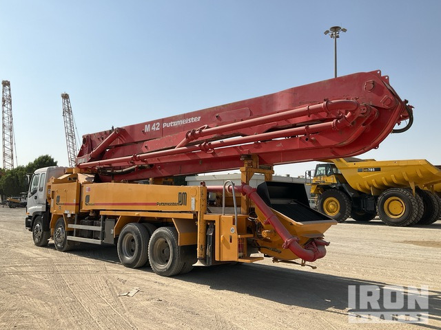 2002 Isuzu CXH50T 2003 Putzmeister M42 on 8x4 Twi ... Concrete Pump Truck - Косилка-измельчитель/ Мульчер: фото 4 2002 Isuzu CXH50T 2003 Putzmeister M42 on 8x4 Twi ... Concrete Pump Truck - Косилка-измельчитель/ Мульчер: фото 4