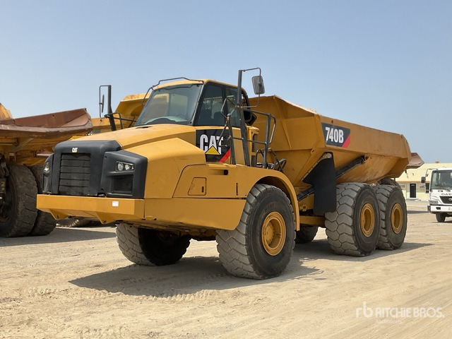 2012 Cat 740B - Сочленённый самосвал: фото 1 2012 Cat 740B - Сочленённый самосвал: фото 1